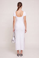 Short Sleeve Maxi Dress