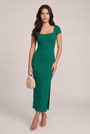 Short Sleeve Maxi Dress