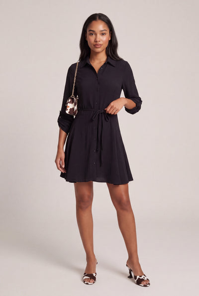Tie Waist Mini Dress