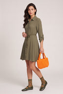 Tie Waist Mini Dress