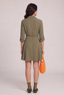 Tie Waist Mini Dress