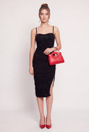 Leopard Bustier Dress