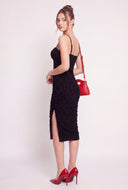 Leopard Bustier Dress