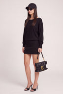 Long Sleeve Sweater Mini Dress