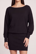 Long Sleeve Sweater Mini Dress