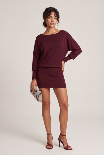 Long Sleeve Sweater Mini Dress