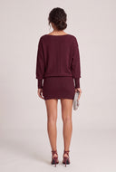 Long Sleeve Sweater Mini Dress
