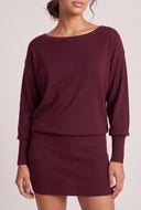 Long Sleeve Sweater Mini Dress