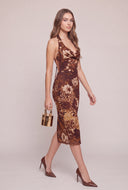Floral Halter Dress
