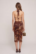 Floral Halter Dress
