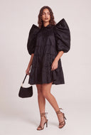 Puff Sleeve Tiered Dress