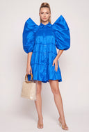 Puff Sleeve Tiered Dress