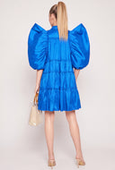 Puff Sleeve Tiered Dress