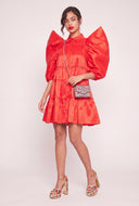 Puff Sleeve Tiered Dress