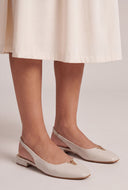 Palmer Notch Slingback Flats