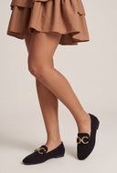 Agatha Faux Suede Loafers