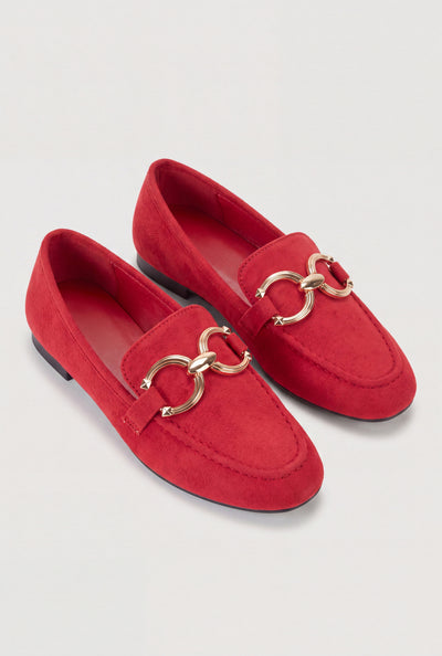 Agatha Faux Suede Loafers