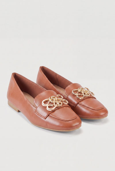 Vegan Leather Loafers