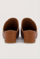Pointed Toe Low Heel Mules