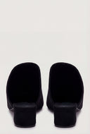Pointed Toe Low Heel Mules