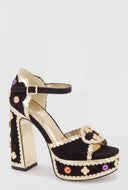 Jenesis Glam Block Heels