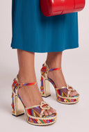 Jenesis Glam Block Heels