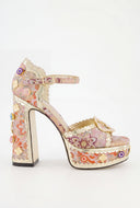 Jenesis Glam Block Heels