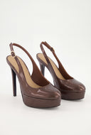 Slingback Platform Pumps