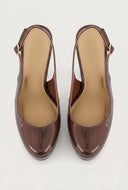 Slingback Platform Pumps