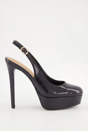 Slingback Platform Pumps