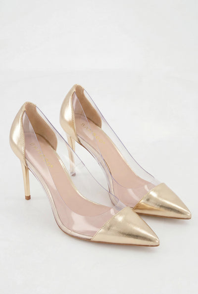 Elisabeth Clear Stiletto Pumps
