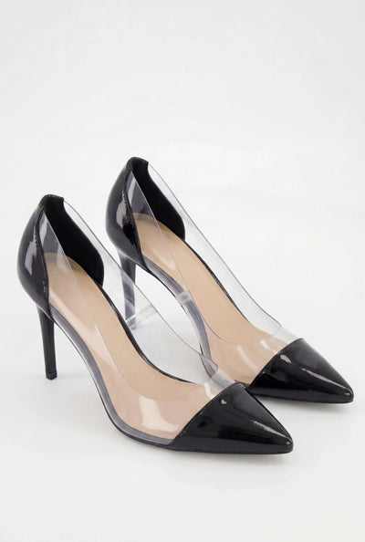 Elisabeth Clear Stiletto Pumps