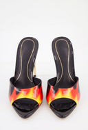 Taliah Open Toe Mules