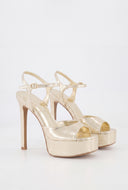 Platform Ankle Strap Stiletto Heels