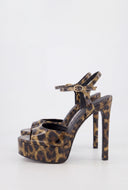 Platform Ankle Strap Stiletto Heels