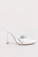 Peep Toe Mule Sandals