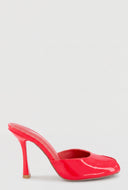 Peep Toe Mule Sandals