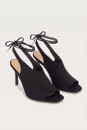 Peep Toe Slingback Heels