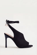 Peep Toe Slingback Heels