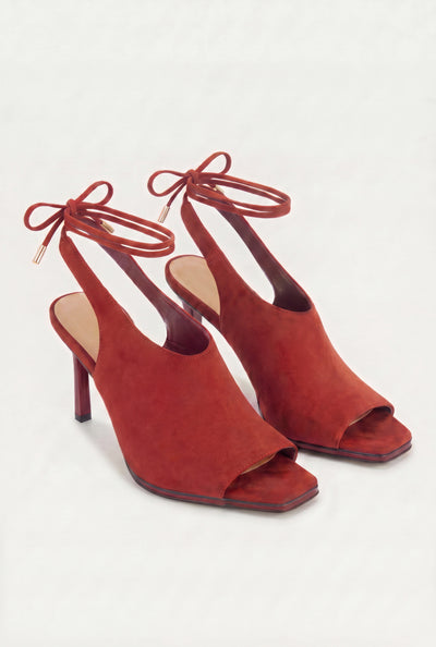 Peep Toe Slingback Heels