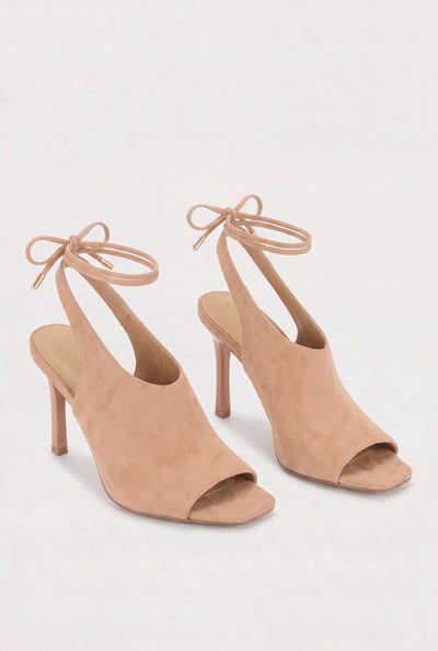 Peep Toe Slingback Heels