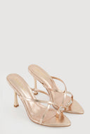 Criss Cross Spool Heels
