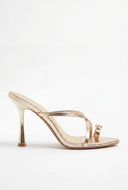 Criss Cross Spool Heels