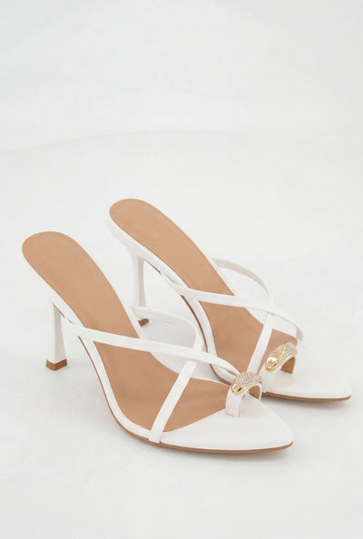 Criss Cross Spool Heels