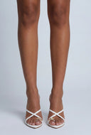 Criss Cross Spool Heels
