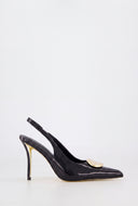Pointed Toe Slingback Heels