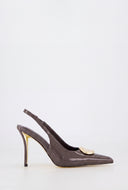 Pointed Toe Slingback Heels