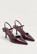 Pointed Toe Ankle Strap Pumps