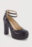 Ankle Strap Platform Pumps