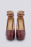 Ankle Strap Platform Pumps